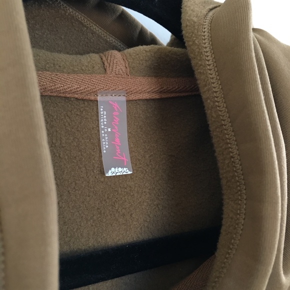 Free People Super Cropped Hooded Sweatshirt - Picture 8 of 8